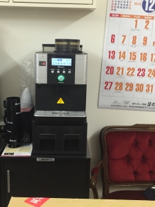 介護施設Ｎ様　ダイオーズコーヒーマシン設置