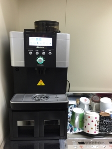 訪問介護Ｈ様ダイオーズコーヒーマシン設置